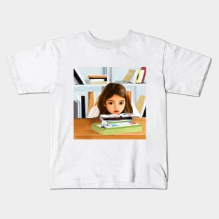 Chocolates are my study buddy Kids T-Shirt